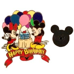 Disney Official Pin Trading 2004 Happy Birthday Mickey Mouse